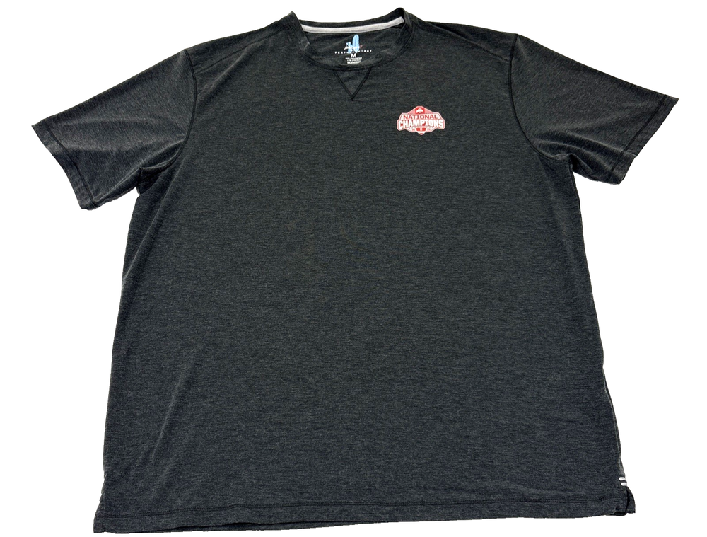 Johnnie O Featherweight Performance Shirt Mens M Ohio State Champions 2024 EUC