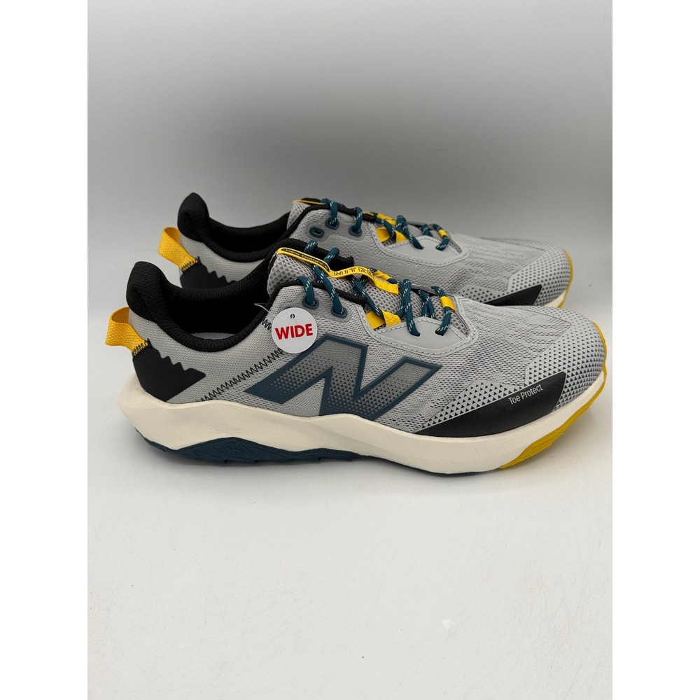 New Balance DynaSoft Nitrel v6 Trail Running Mens 10.5 4E Grey Green MTNTRLY6