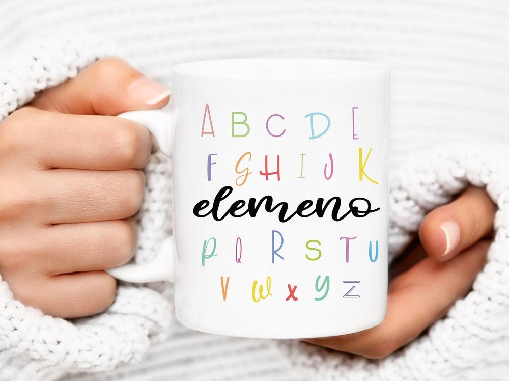 Teacher Mugs For Elemeno Teacher Mug Cute Teacher Mug Gift For Teacher Teacher