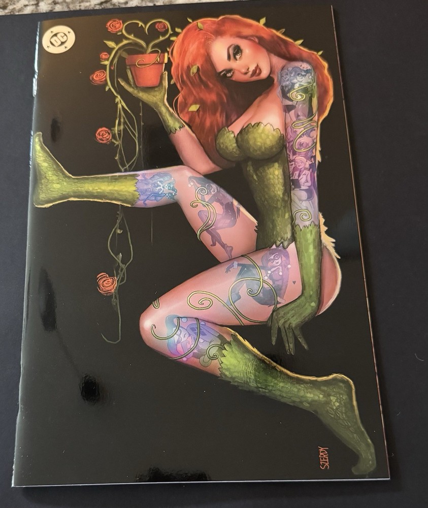 Harley Quinn #50 Nathan Szerdy Virgin FOIL Variant Poison Ivy LTD 1000 DC Comics