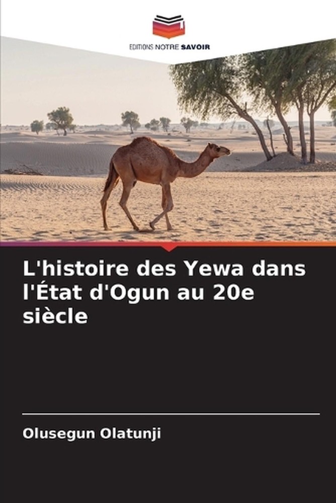 L'histoire des Yewa dans l'tat d'Ogun au 20e sicle by Olusegun Olatunji (French)