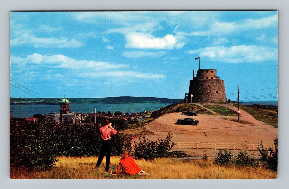 Canada New Brunswick Lancaster Martello Tower Standard Postal Vintage Postcard
