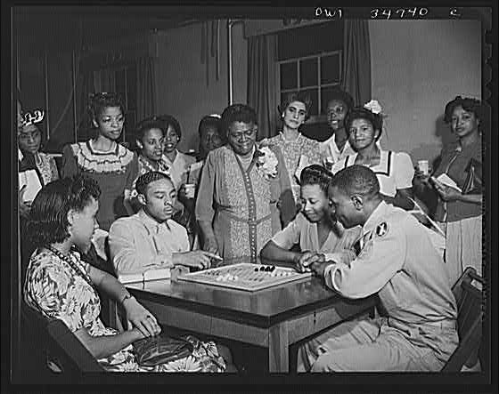 Photo:Washington DC Mary McLeod Bethune at Phyllis Wheatley YWCA 1940s