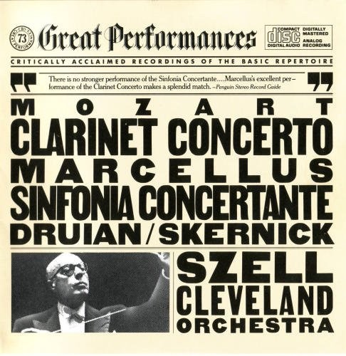 Mozart [Composer]; George Szell [C, Mozart: Clarinet Concerto / Sinfon, audioCD