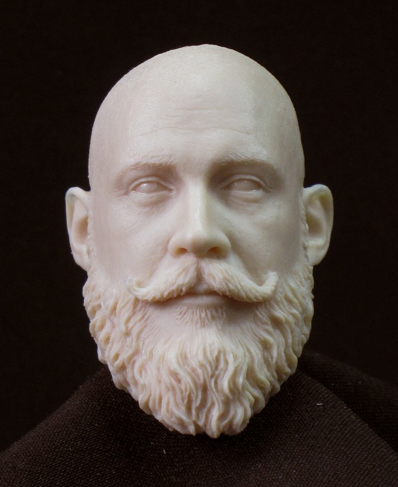 IMG_2035 CUSTOM RESIN UNPAINTED HEAD SCULPT Action figures 1/6 Scale