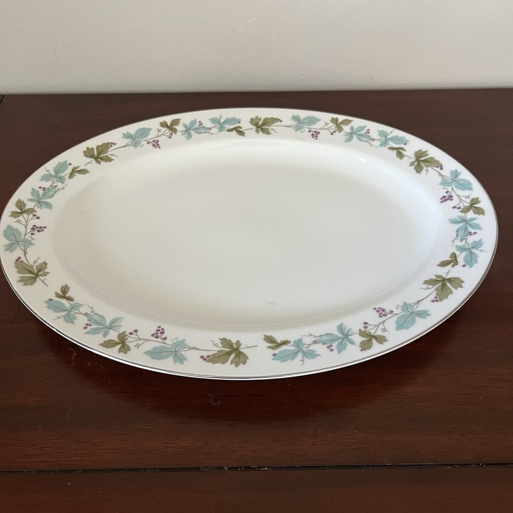 Vintage Fine China -Japan - #6701 Grapevine Pattern Platter -