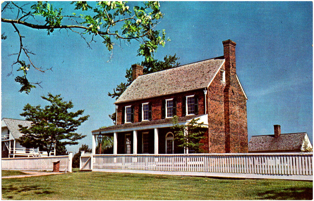 Clover Hill Tavern Appomattox Court House National Historical Park VA Postcard