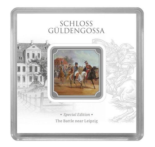 🔥 Geiger Club 1 oz Silver Bar Battle Near Leipzig Colorized In Assay