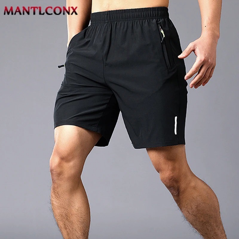 Jogging Fitness Shorts Men Summer Sports Bottoms Thin Breathable Beach Short