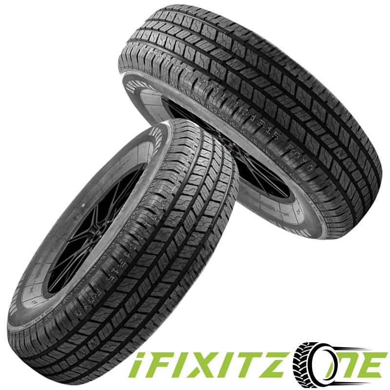 2 Advanta HTR-800 245/70R16 111T Tires, Highway All Season, 500AB, 50K MILEAGE