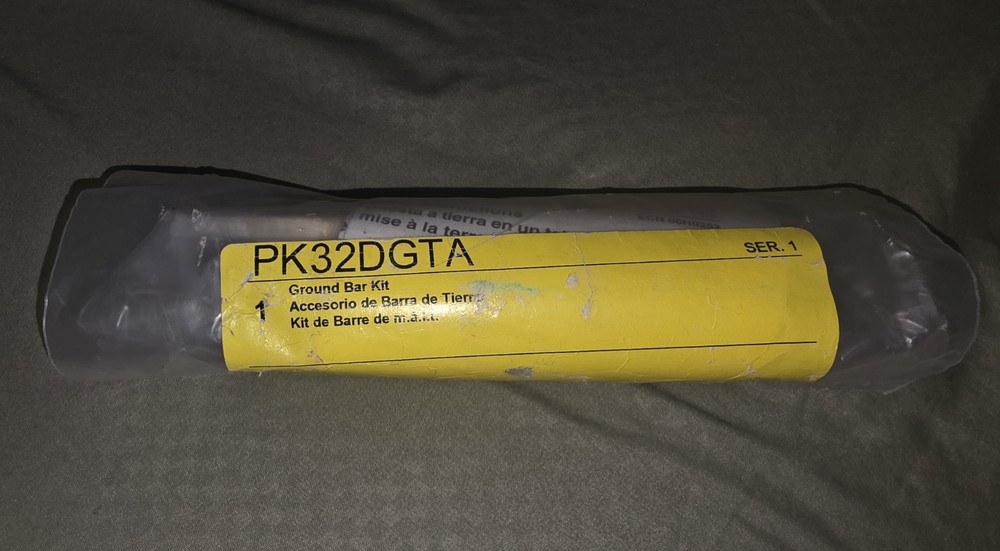 1 Nib New Square D Pk32Dgta I-Line Panelboard Ground Bar Kit Sealed Bag