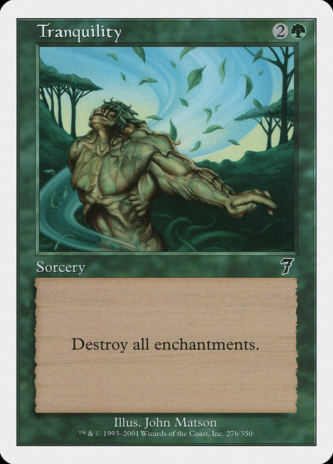 MTG Magic the Gathering Tranquility (276/354) Seventh Edition MP