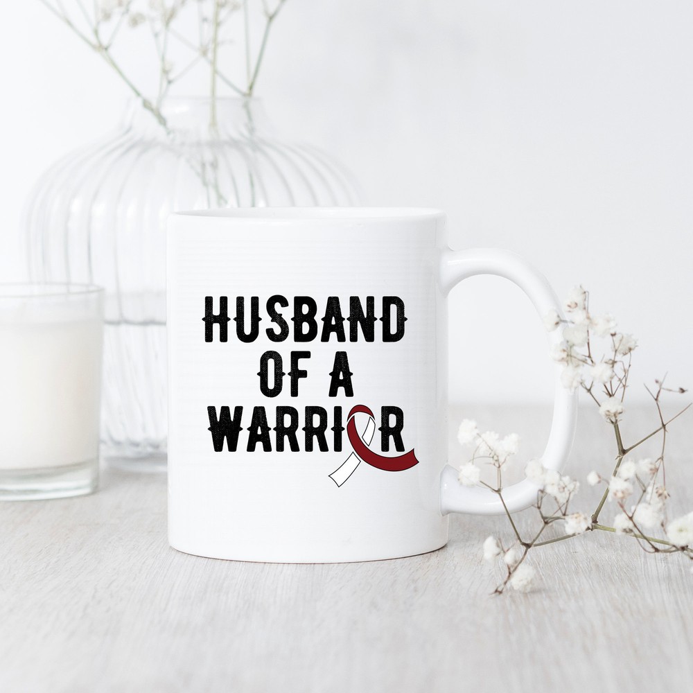 Head And Neck Cancer Warrior Husband Survivor Mug For Him