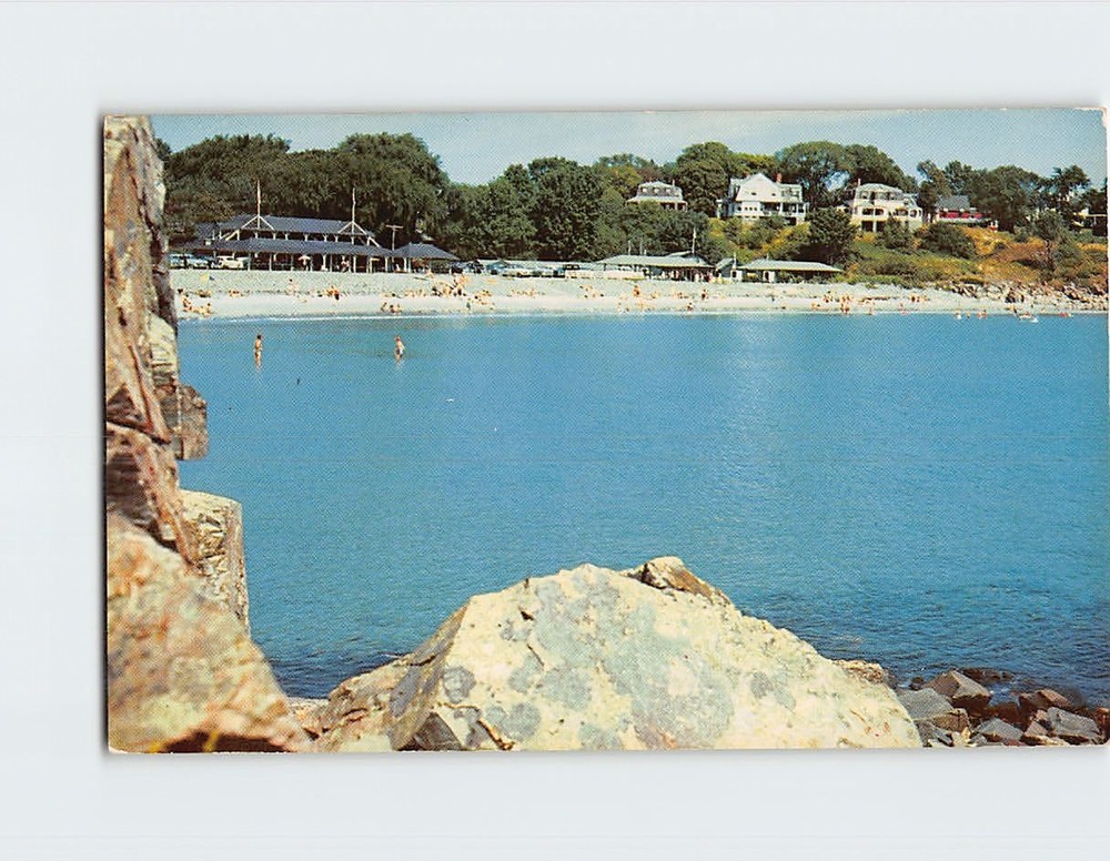 Postcard Beach at York Harbor Maine USA