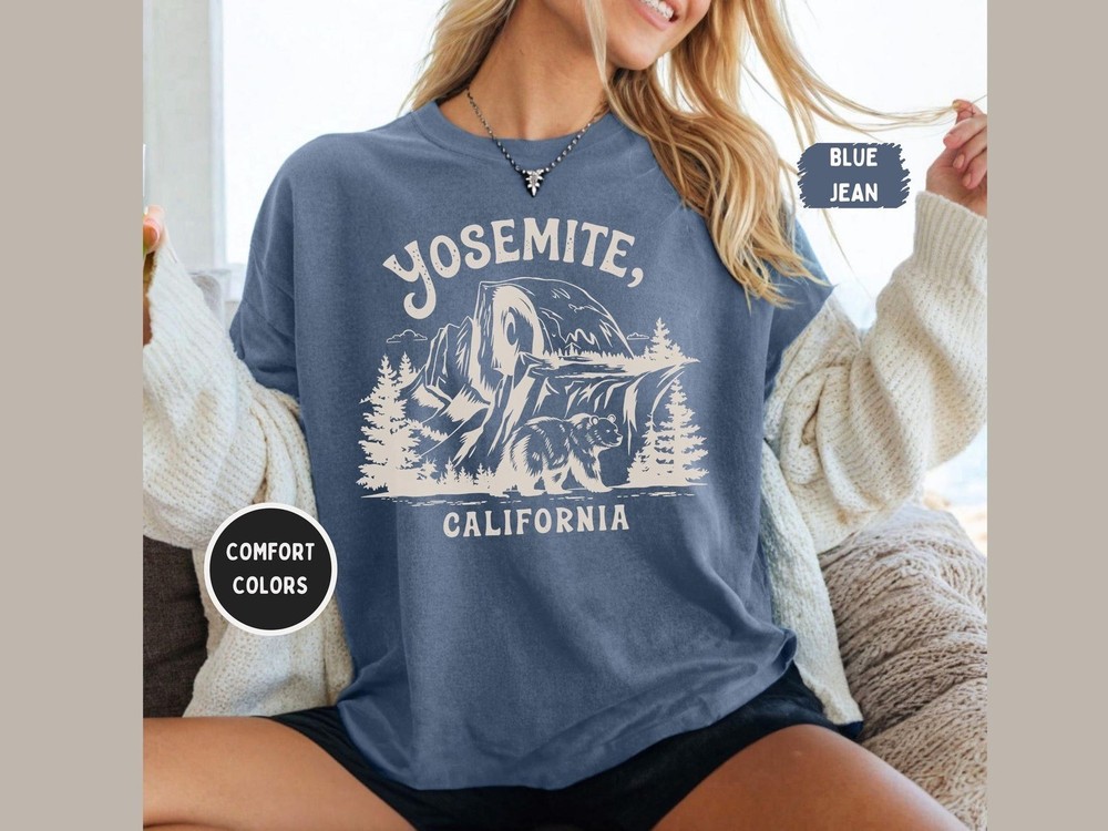 Yosemite National Park Shirt Gift Travel California Trip Lovers Souvenir Tee