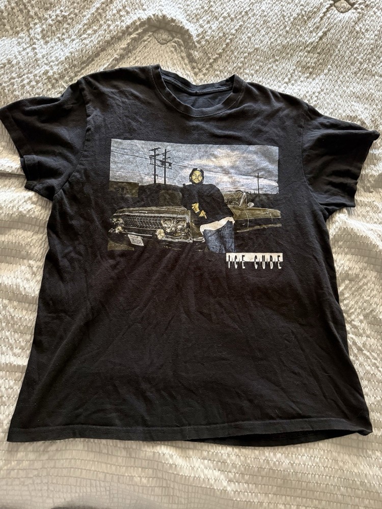 Boyz N the Hood Graphic T-Shirt Men's Size Large Ice Cube Design