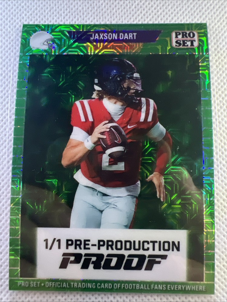 1/1 Jackson Dart pre-production￼proof ( if Price Is Too High ,Make An Offer)