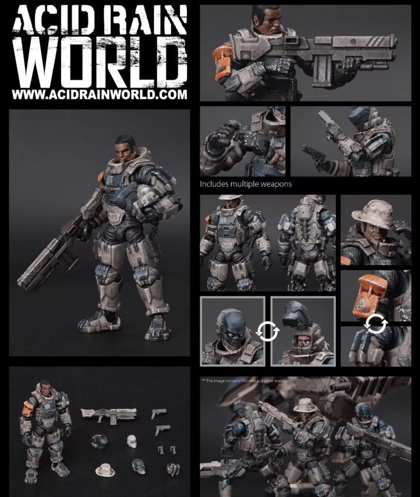 Acid Rain World FAV-A60 Nelson 1/18 Action Figure In Stock-image