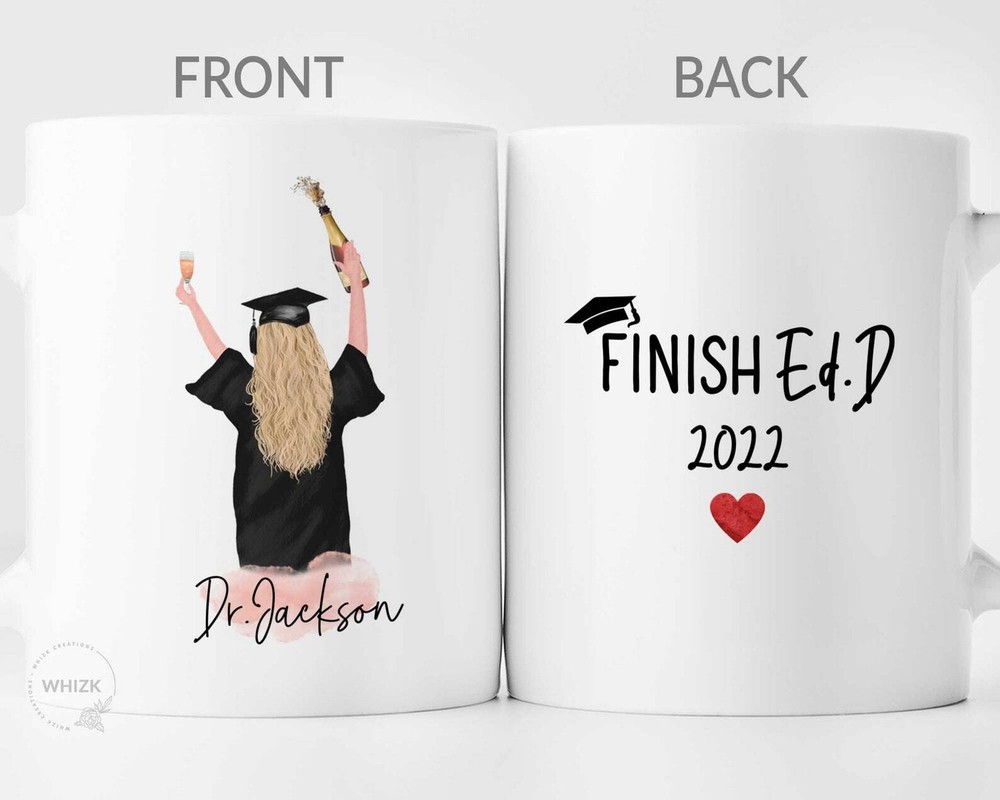 Ed.d Graduation Gift Edd Graduation Gift For Her Edd Mug Doctorate Doctor Of