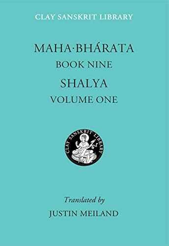 Mahabharata Book Nine (Volume 1): Shalya (Clay Sanskrit - Hardcover - Very Good