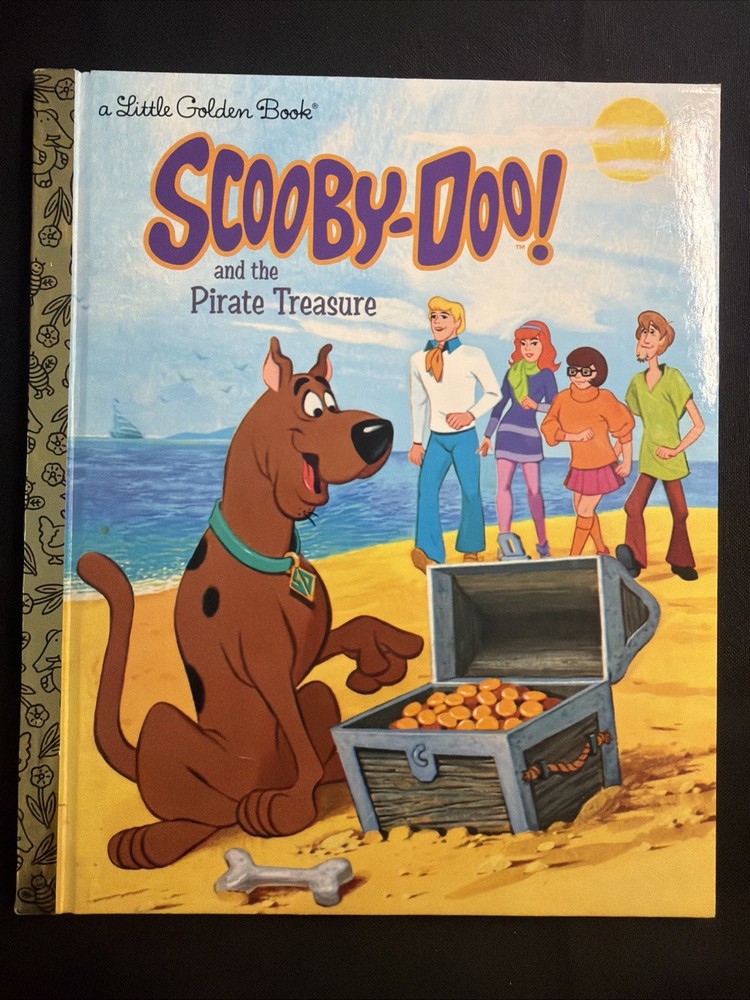 Vintage A Little Golden Book Scooby Doo! And The Pirate Treasure 2020 #7319