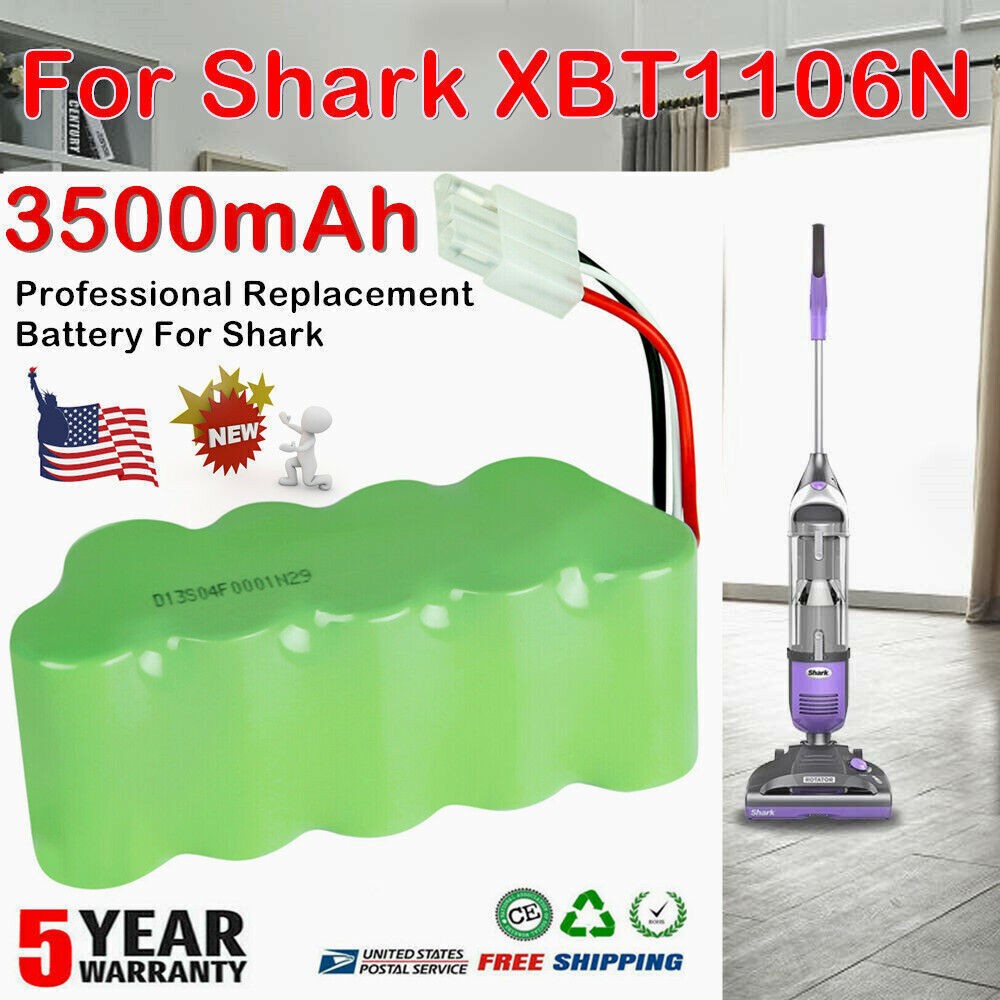 3500mAh Battery For Shark XBT1106N SV1110 SV1106N Cordless Stick Vacuum  10.8V