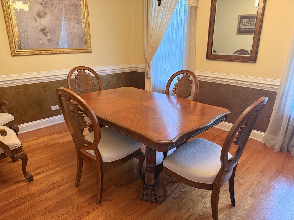 Fairmont Design Dining Set - Table, Chairs, and Triple Dresser