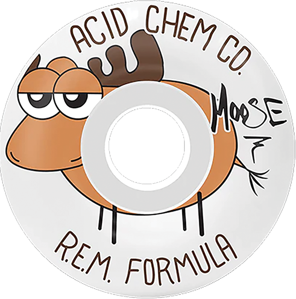 ACID REM MOOSE SR 55MM 101A WHT WHEELS SET-image