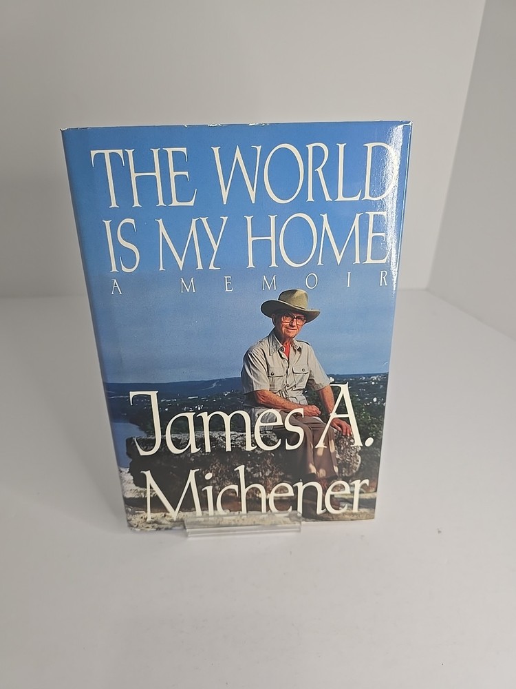 The World Is My Home: A Memoir by James A. Michener (1992, HC/DJ, 1st Edition)