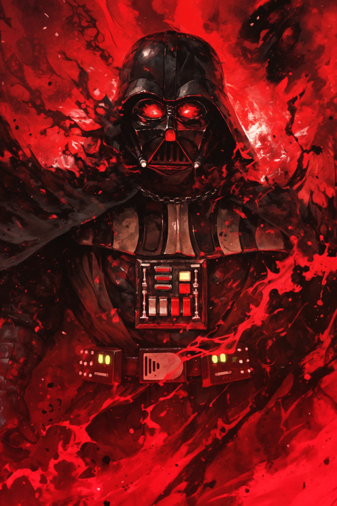 Darth Vader 06 Limited Edition 13x19 Fine Art Print 1 of 30 Star Wars Sith Lord