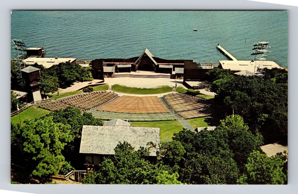 Roanoke Island NC-North Carolina, Lost Colony Amphitheatre, Vintage Postcard