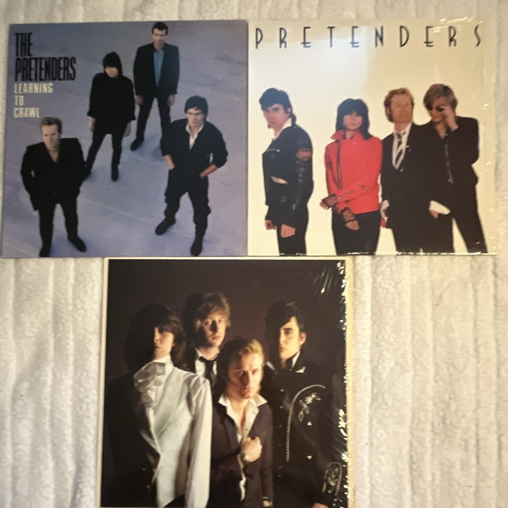 Pretenders Learning To Crawl Sire Records Vinyl LP Rock Producer Chris Thomas