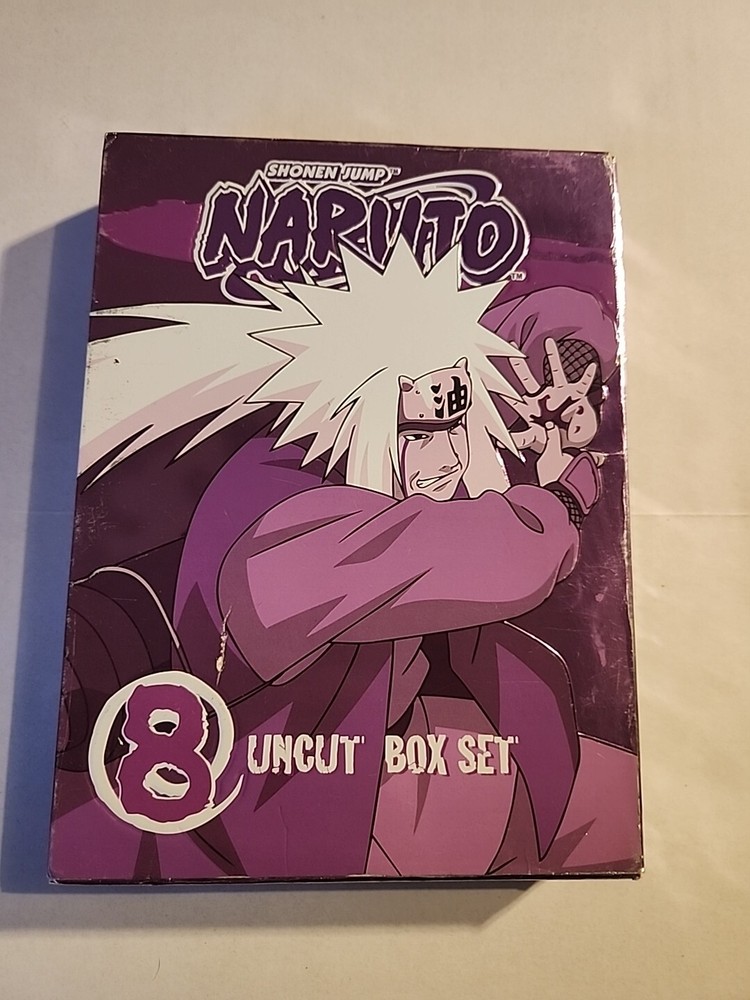 Shonen Jump's Naruto Uncut Box 3 Disc Set Volume 8