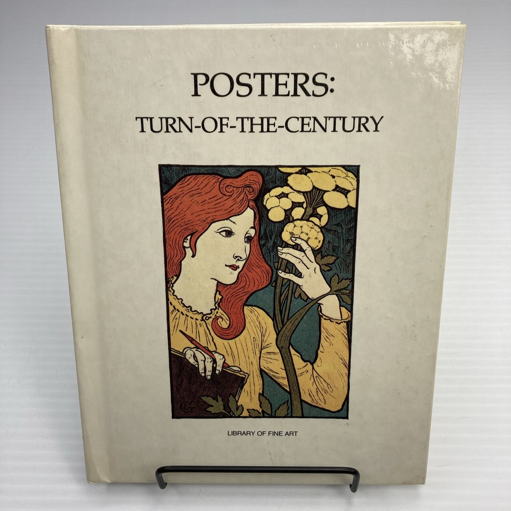 Art History Posters Turn-of-the-Century Library of Fine Arts 1980 Hardcover