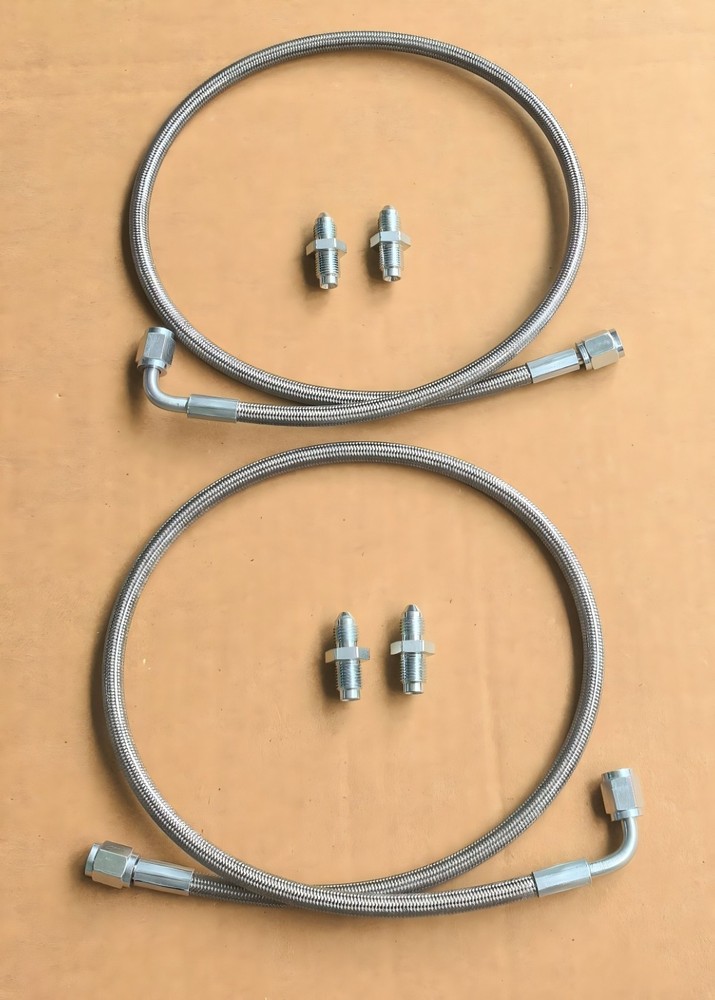 Brake Master Cylinder Lines Replacement Kit 1996-2000 Honda Civic SS Braided