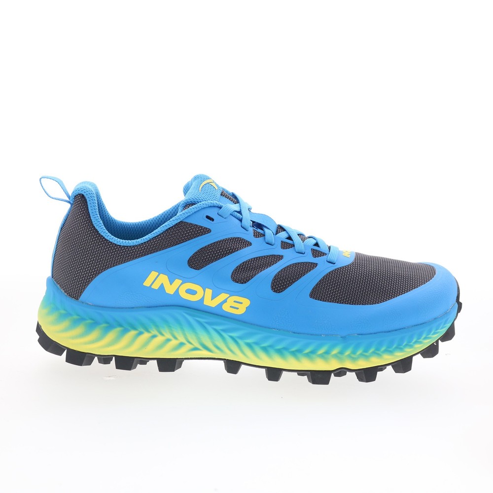 Inov-8 MudTalon 001144-DGBLYW Mens Blue Synthetic Athletic Hiking Shoes