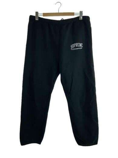 SUPREME   Champion   17SS   Sweat Pants   Straight Pants   XL   Cotton   BLK