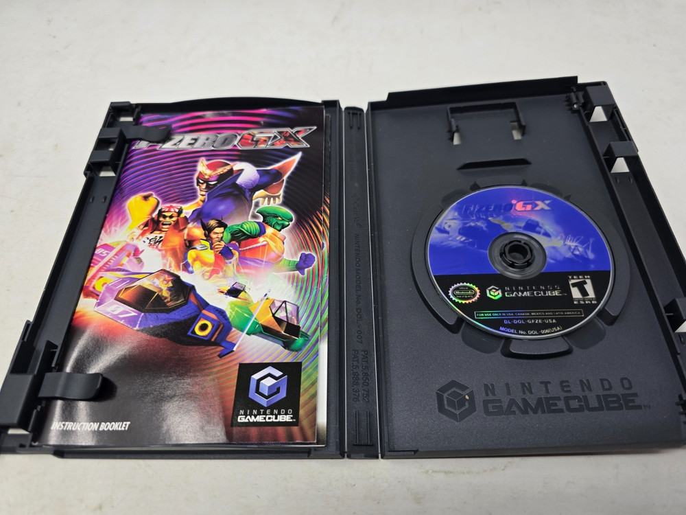 F-Zero GX (Nintendo GameCube, 2003) Disc & Manual No Case Tested