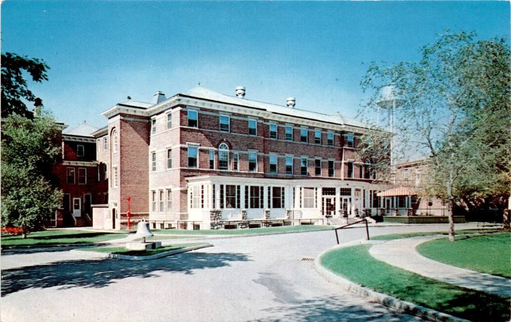 FIREMEN'S HOME, HUDSON, N. Y., MAIN BUILDING, HARRY Postcard