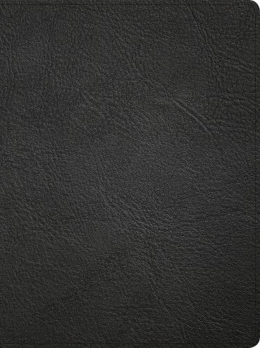 CSB Life Counsel Bible in Black Genuine Leather – Practical Wisdom Guide by Holman