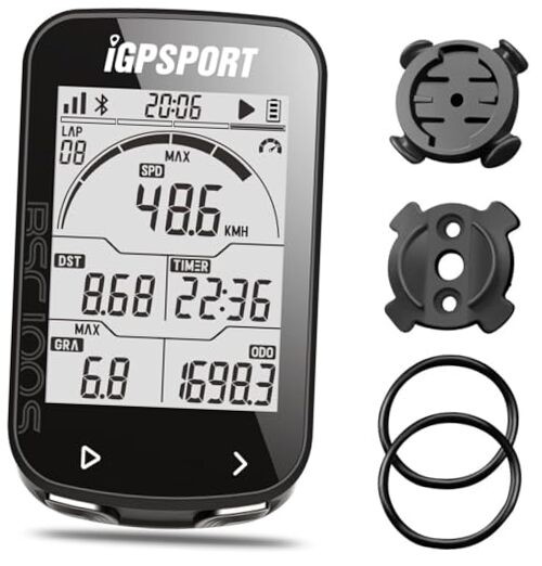 Wireless GPS Bike Computer with 2.6 Inch Auto Backlight Display