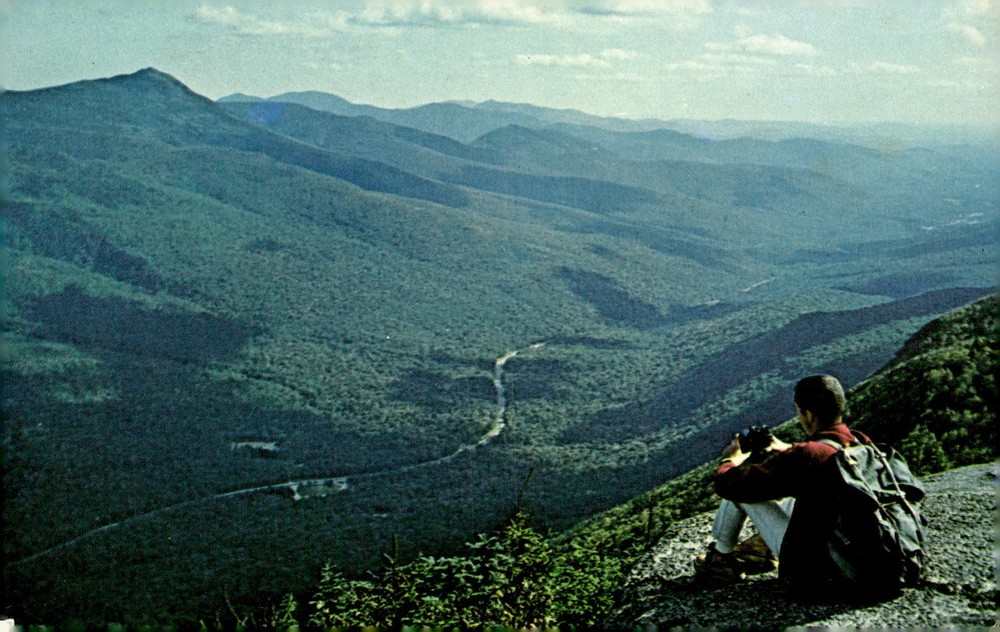 1971 Cannon Mtn Franconia Notch New Hampshire White Mtns Plastichrome Postcard