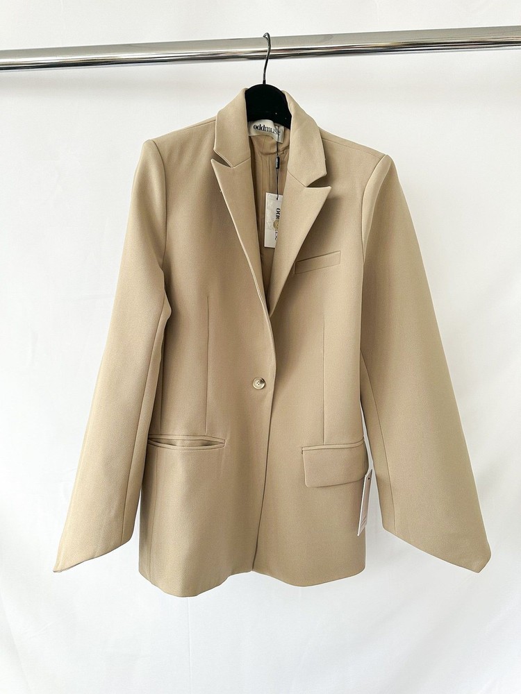 Odd Muse Beige The Ultimate Muse Blazer Jacket BNWT MEDIUM