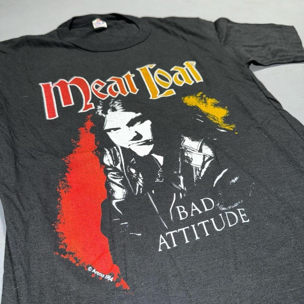 Meat Loaf Band Bad Attitude Black Shirt  Unisex Concert S-5XL DO878