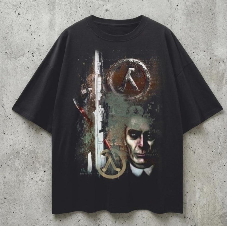 Half-Life Shirt, Retro Gaming T-Shirt