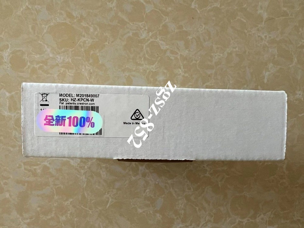 Crestron HZ-KPCN-W Bus Pushbutton Panel Brand New Fast Shipping FedEx or DHL