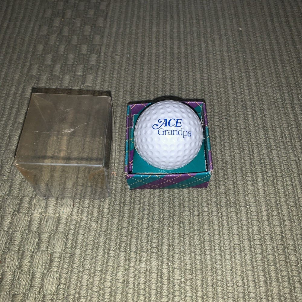 ACE Grandpa Golf Ball - Perfect Unused Gift for Special Occasions-image
