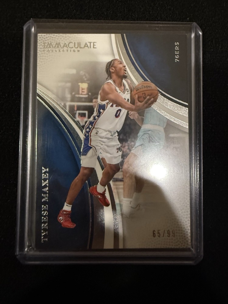 2024-25 Panini Immaculate #56 Tyrese Maxey True /99 🔥 76ers