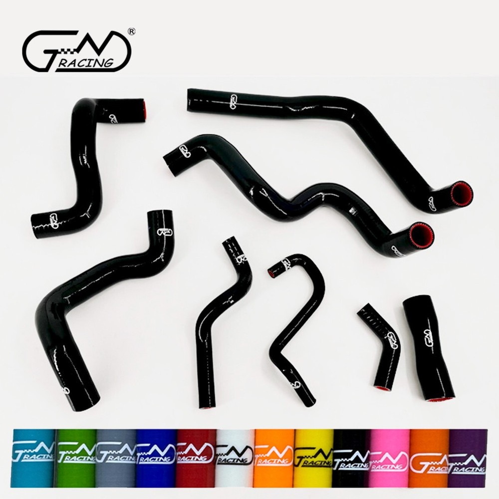 Fit 07-14 Mini Cooper S 1.6 MK2 R56 R57 Turbo Silicone Radiator Coolant Hose Kit