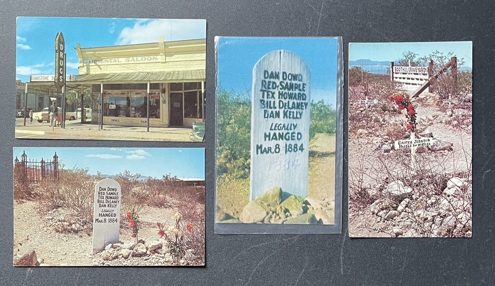 Tombstone Arizona Vintage PostCard Lot
